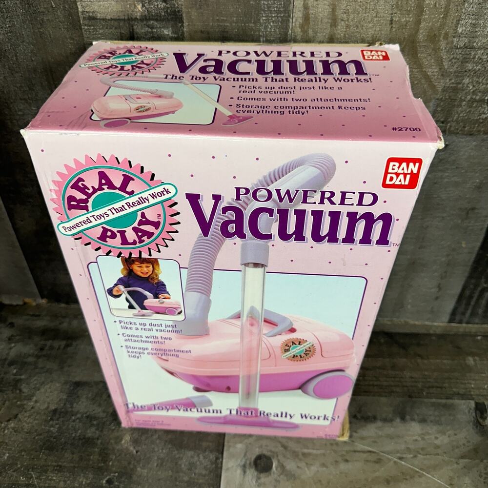 Retro Bandai Toy Vacuum Cleaner Tested - 1988